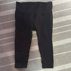 Crop Lululemon Black Leggings